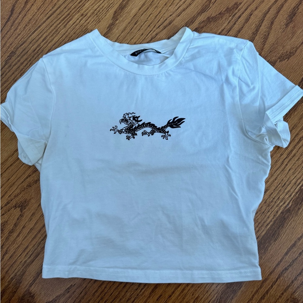 SHEIN dragon baby tee.